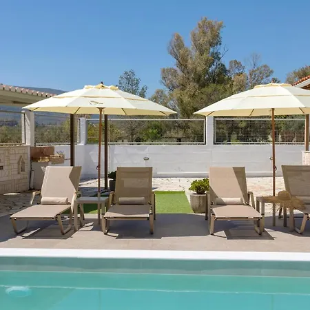Ilenia's 3 Bedroom House With Private Pool Casa vacanze Laganas