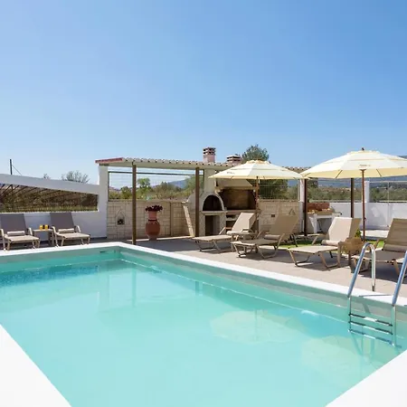 別荘 Ilenia's 3 Bedroom House With Private Pool ラガナス